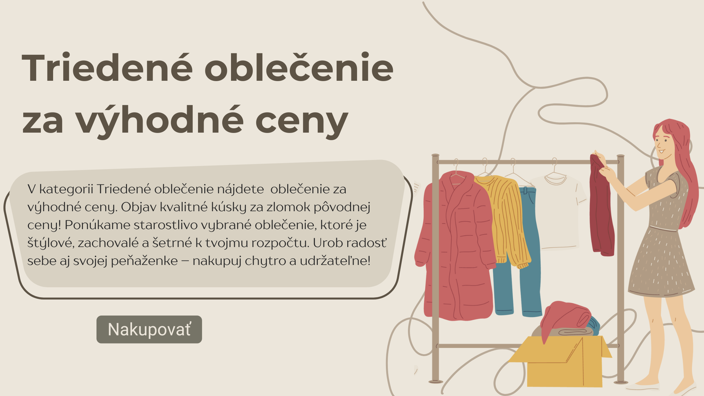 Triedené oblečenie