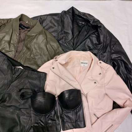 "fejková" kůže, koženkový mix