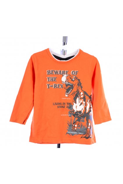 Tričko oranžové Takko vel. 98