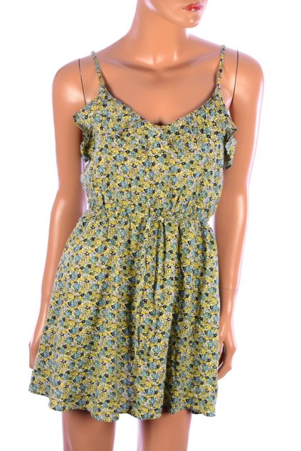 Šaty mini květované na plavky H&M vel. 38 / S
