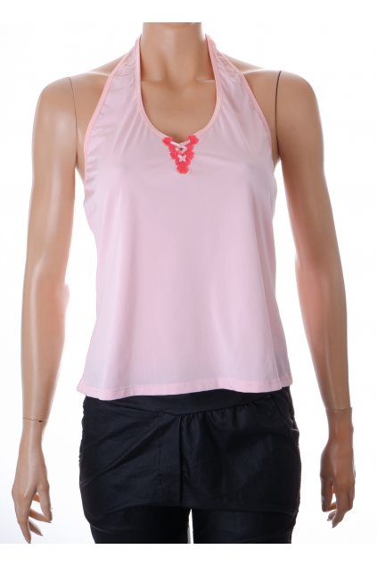 Noční košilka pyžamo Sloggi růžové na ramínka kolem krku vel S/M/L
