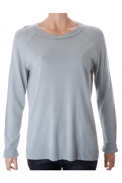 Svetr pulover TÚ šedý pružné lemování vel L/XL