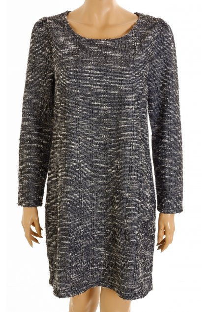 Šaty Adrienne Vittadini šedá melanž vel. M - L