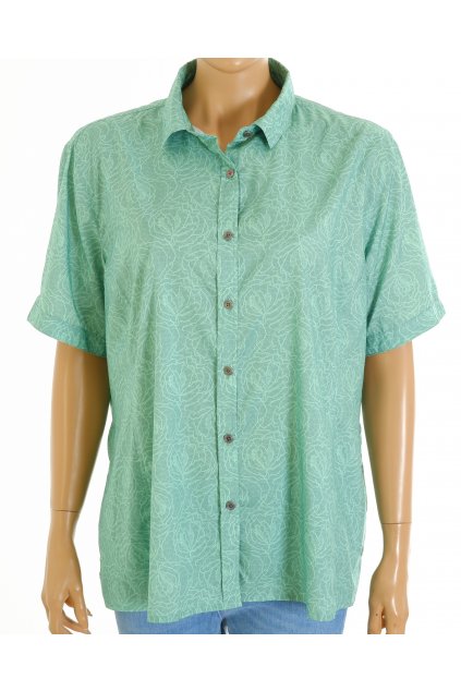 Košile Killtec zelená vzorovaná vel. 50 / XL - XXL