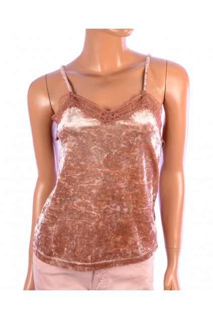 Tričko top sametový Jacqueline de Yong vel. XS
