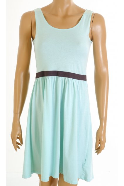 Šaty H&M světle tyrkysové vel. 158 / 164 / XS