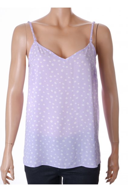 Halenka Primark vel. L fialová s tečky