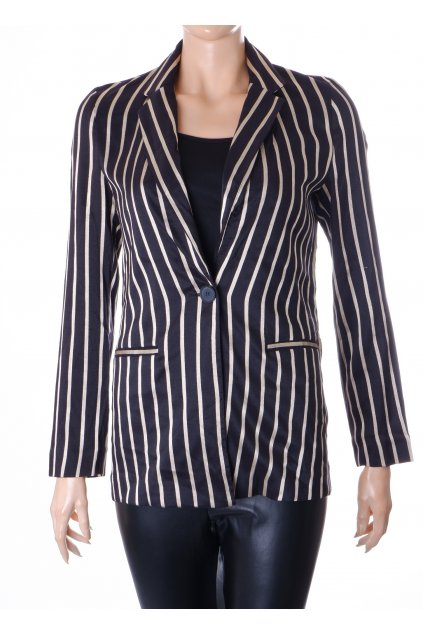 Sako H&M vel. S černé pruhované