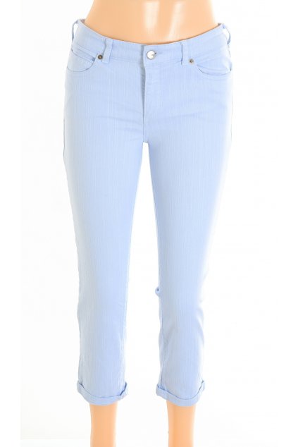 Kalhoty White Stuff modré tříčtvrteční vel. S / 36