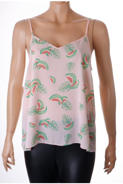 Halenka Primark růžová s melounky vel. M