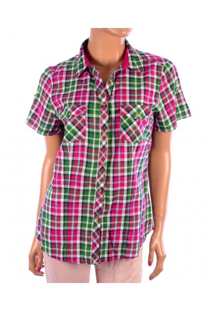 Halenka košile C&A vel. 42 / M barevná karovaná