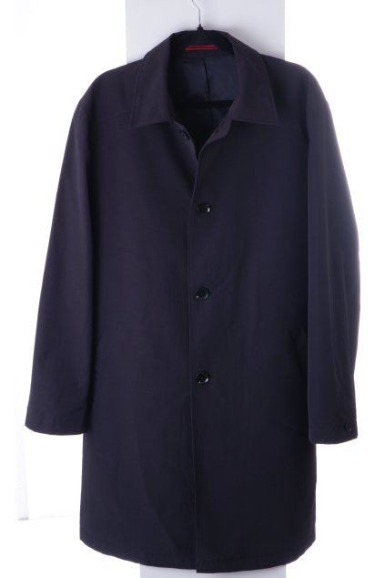 Pánský Kabát Mexx černý přechodní second hand vel. 52 / XL