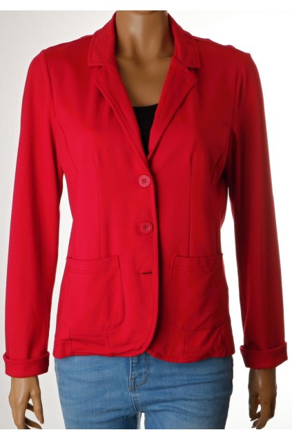 Sako Vera Basic style Street One červené mikinové vel. L / 44 / uk 18
