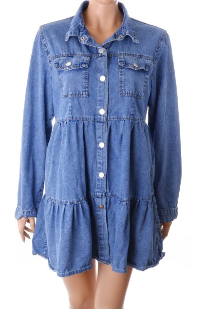 Šaty Shein riflové modré vel. M