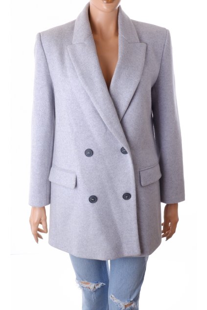 Kabát Zara přechodní šedý vel. S