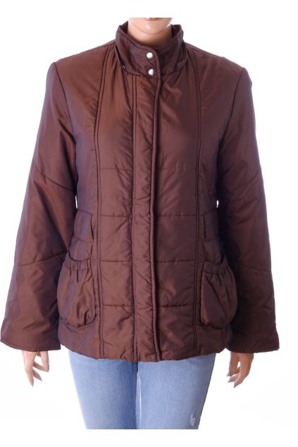 Bunda Rocha John Rocha hnědá mírně zateplená vel. M