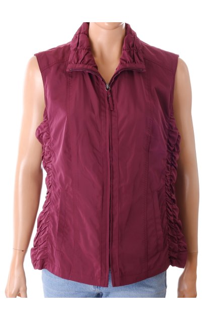 Vesta Barbara Lebek fialová s řasením vel. L / D 42 / uk 16