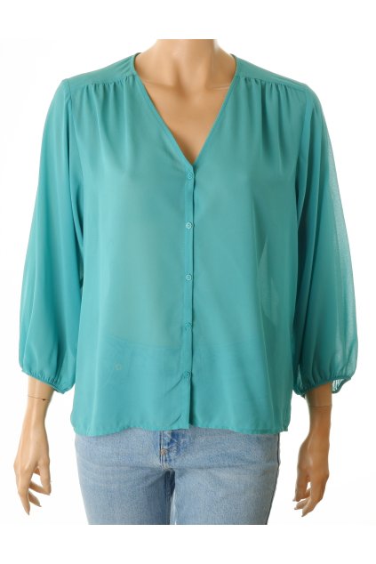 Halenka H&M tyrkysová vel. S / 36