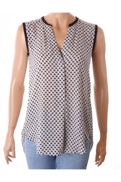 Halenka H&M černobílý vzor vel. 36 / S
