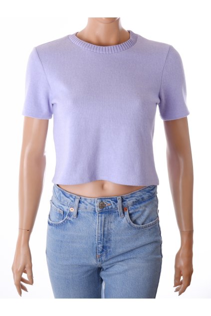 Tričko Zara fialkové vel. S