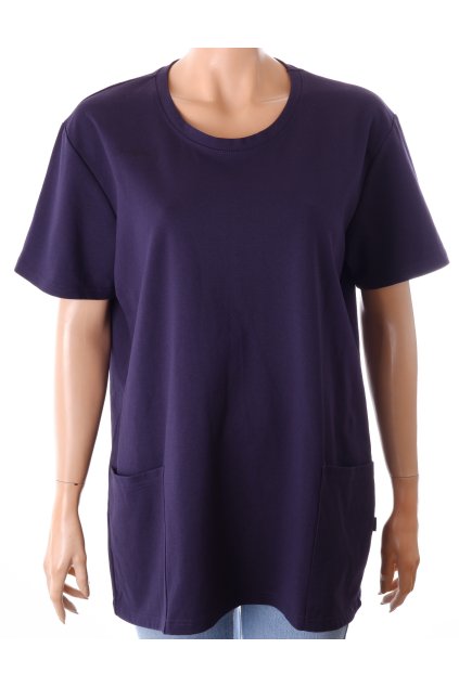 Tričko 7Days tmavě modré tunika vel. XL vada