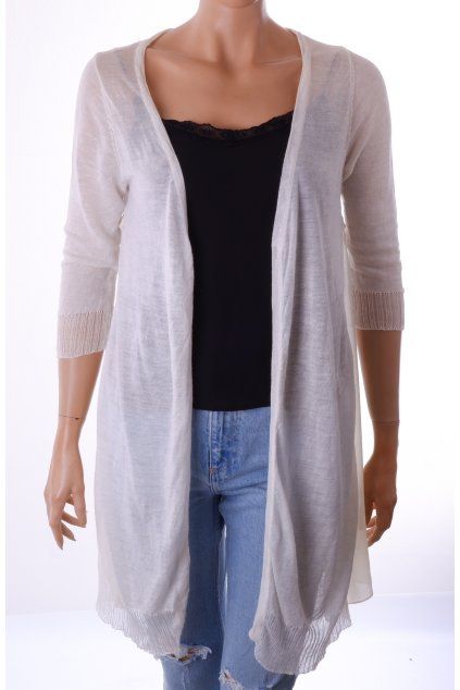 Kardigan Monnari krémový svetr vel. S