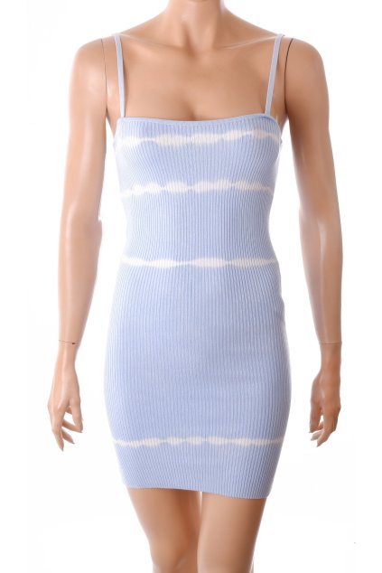 Šaty Bershka modro bílé vel. S - M