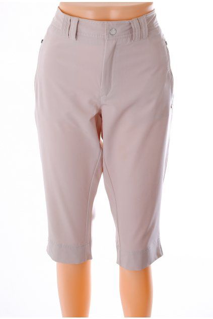 Kalhoty tříčtvrteční Luhta béžové vel. 40 / M