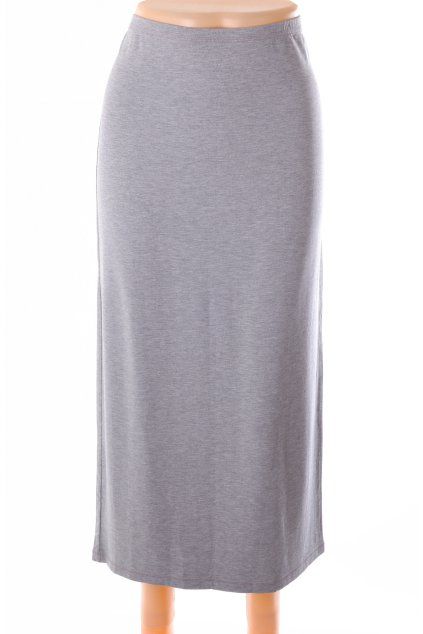 Sukně H&M šedá dlouhá vel. L