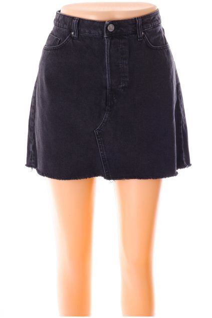 Sukně H&M riflová tmavě šedá vel. M / 40