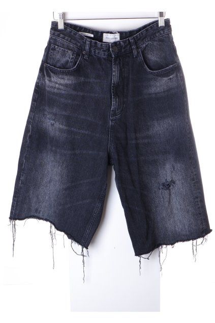 Kraťasy Pull&Bear tmavě šedé černé super baggy vel. 38 / S