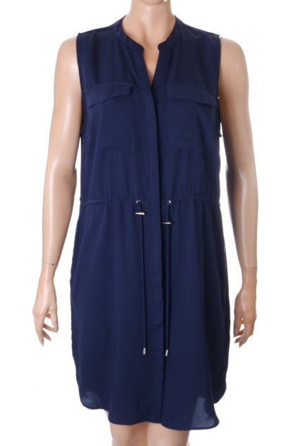 Šaty H&M tmavě modré vel. 44 / L