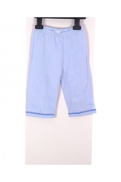 Tepláky světle modré vel. 6 - 9 m  / 74