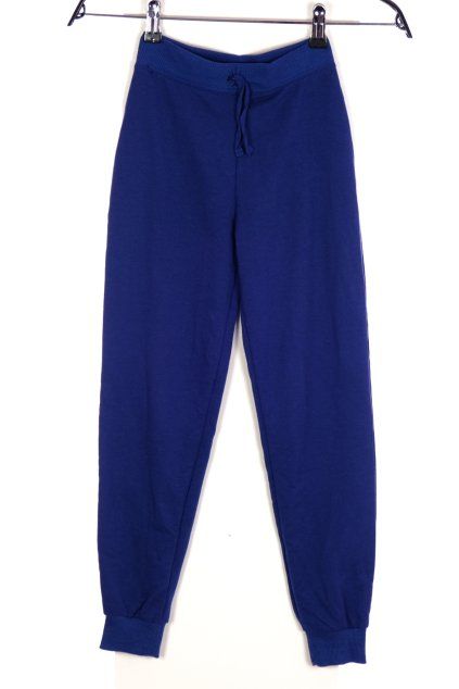 Tepláky dětské YD modré vel 134/ 8-9 let