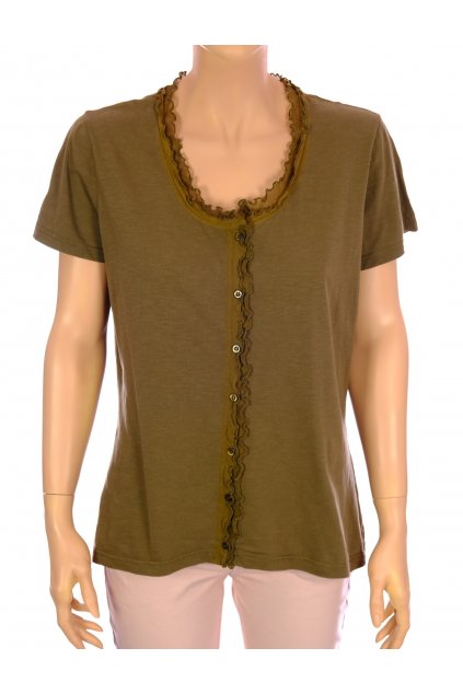 Tričko Basic Style zelené vel L