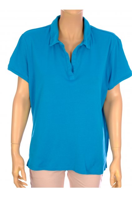 Tričko Basic tyrkysové vel XL