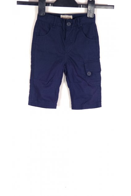 Kalhoty dětské Tof modré vel 68/ 6 měs