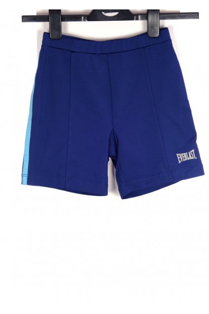 Plavky Everlast sportovní  modré s pruhem na boku vel 122/ 6-7 let