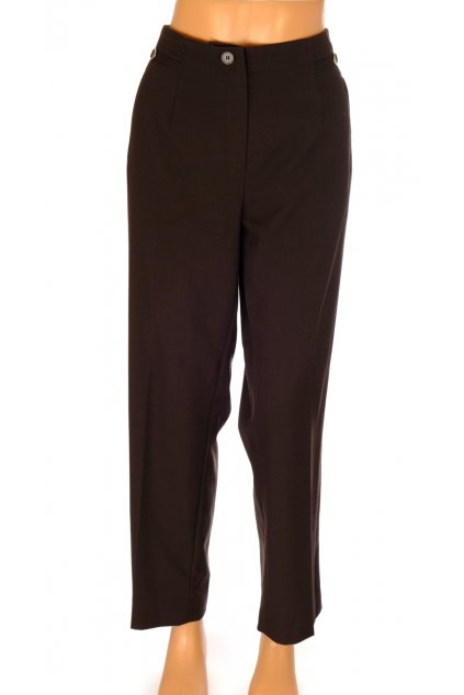 Kalhoty AproductZ hnědé formální vel XL