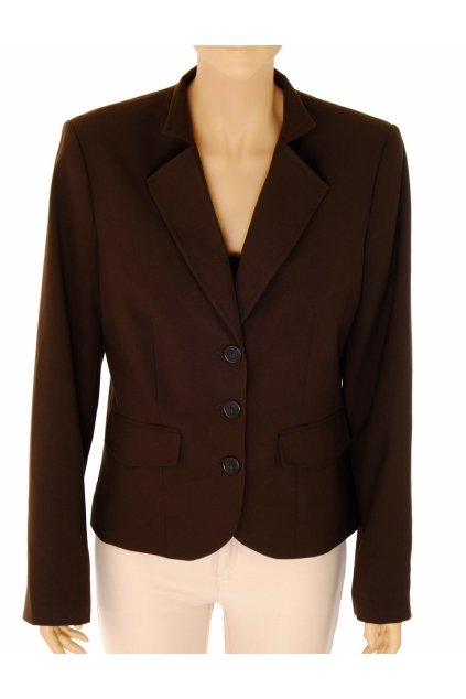 Sako More&More hnědé se stojáčkem a kapsami vel M