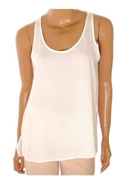 Halenka Primark bílá tílkový střih vel S