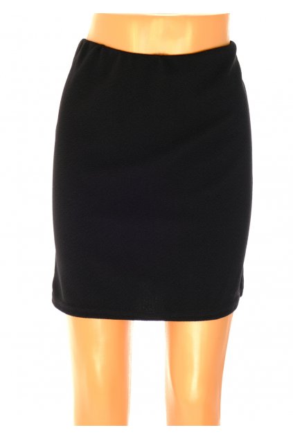 Sukně Primark černá bílo červené pruhy v bocích vel L/XL