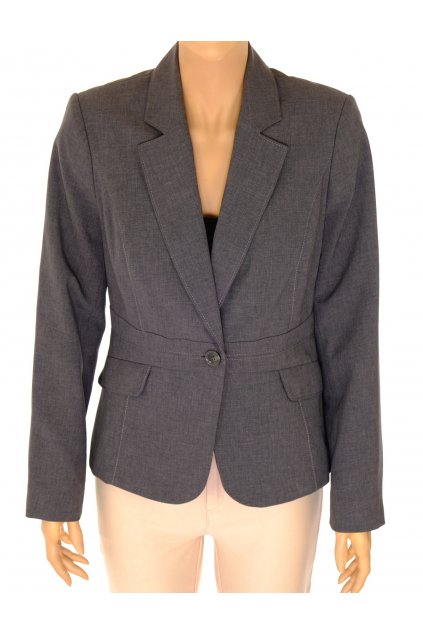 Sako F&F šedé s ozdobnými švy vel S