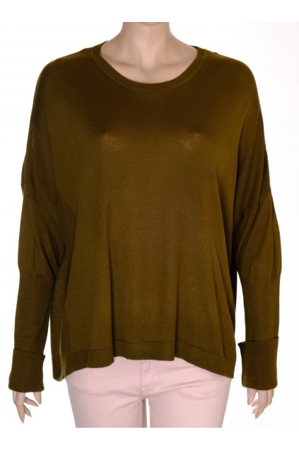 Svetr M&S pulover zelený vel XXL