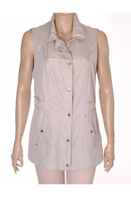Vesta Collection L. béžová na zip a cvočky vel M/L