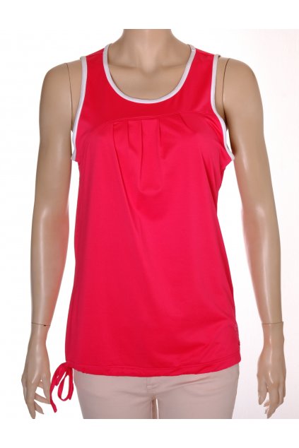 Tričko Crivit červené s bílým lémem vel M