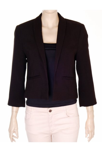 Sako New Look bez zapínání černohnědé vel M