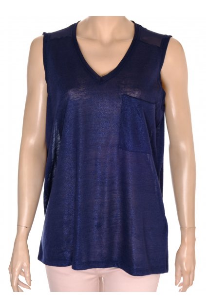 Halenka C&A vel. L tmavě modrá s kapsou