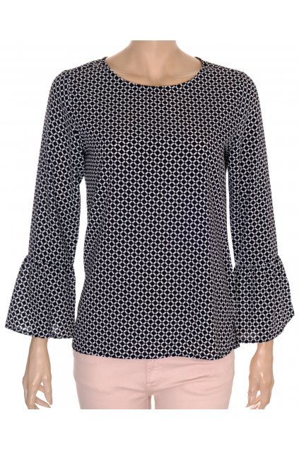 Halenka Tchibo vel. S/M  černo-bílý vzorek