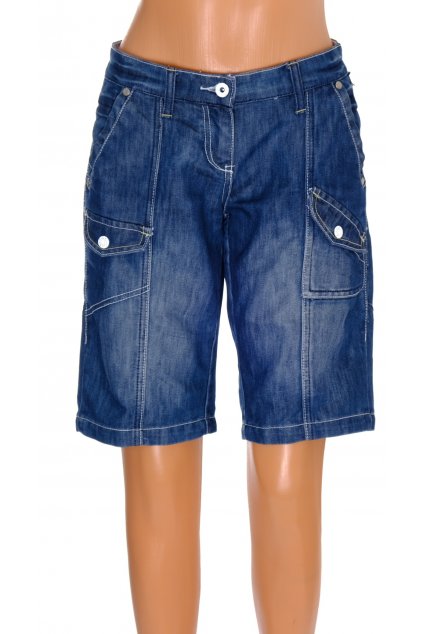 Kraťasy riflové Freshmode vel. M modré s kapsičkami